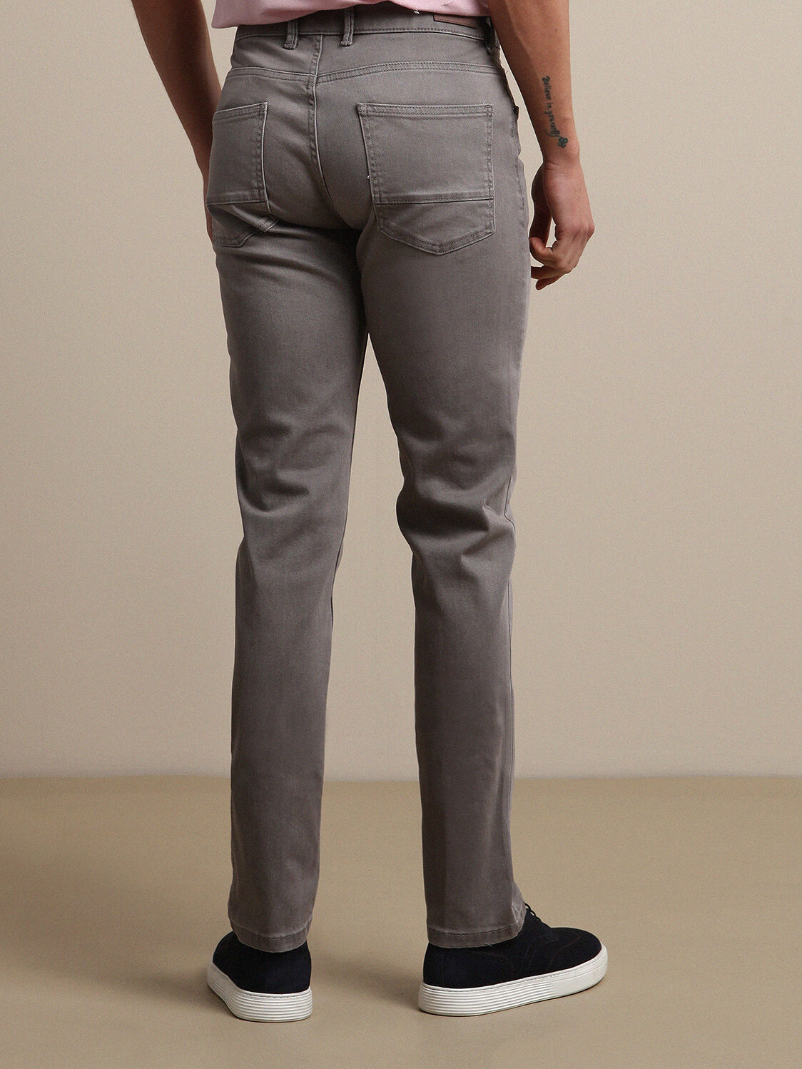 Vizon Slim Fit Denim Pamuk Karışımlı Pantolon