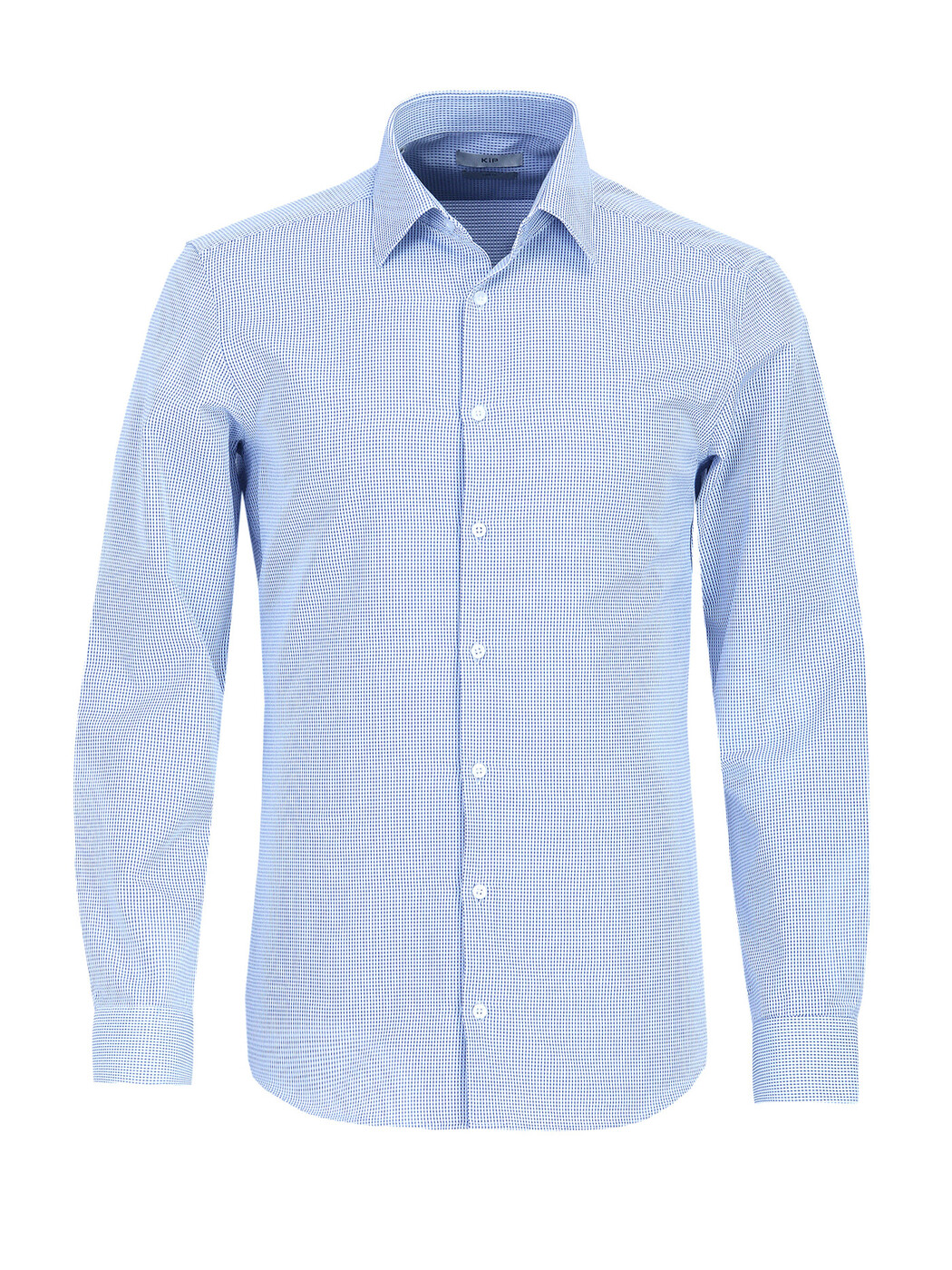 Mavi Slim Fit Dokuma Klasik Pamuk Karışımlı Gömlek - Thumbnail