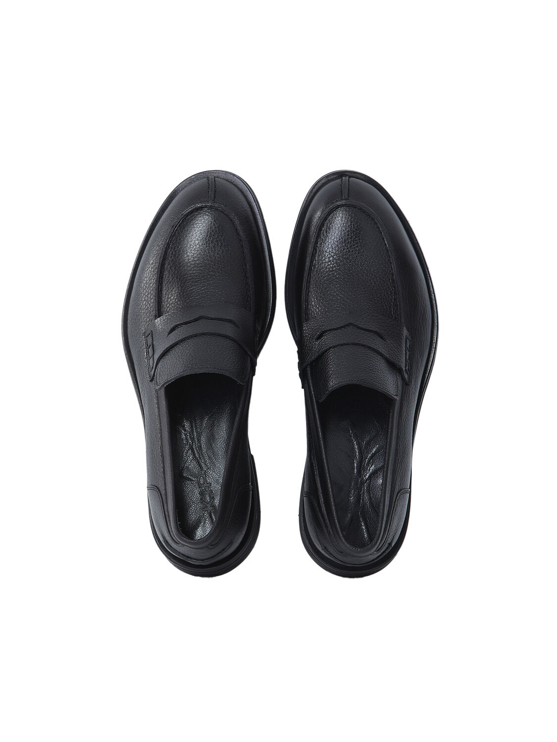 Siyah Loafer - 5