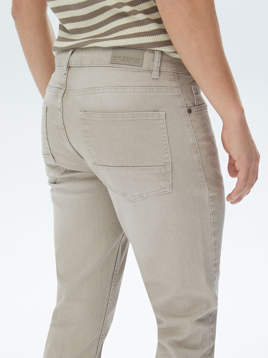 Vizon Slim Fit Denim Pamuk Karışımlı Pantolon