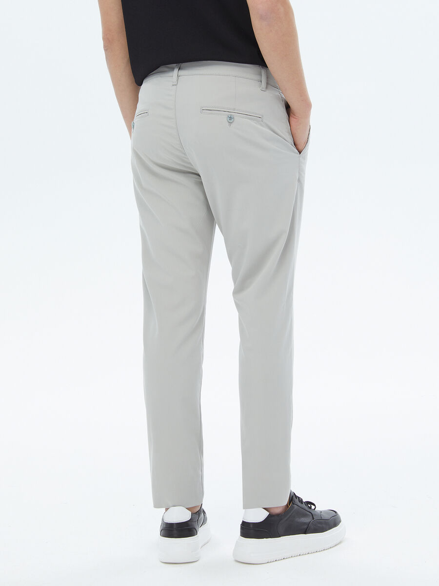 Taş Dokuma Slim Fit Casual Pantolon