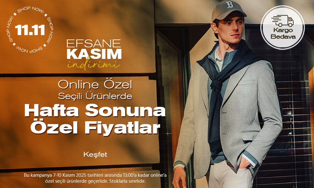 Online Özel Hafta Sonu Fırsatı!