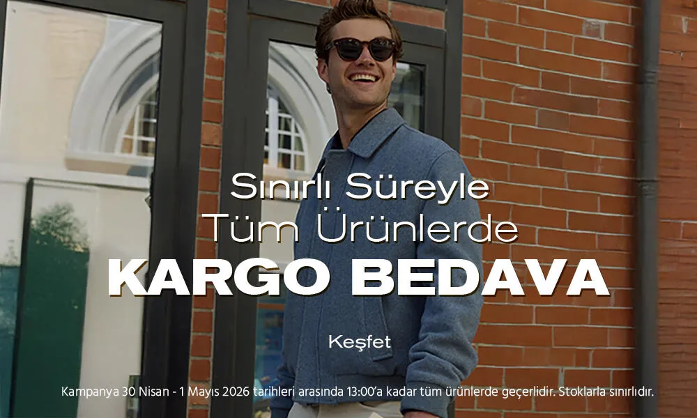 Sınırlı Süre Kargo Bedava!