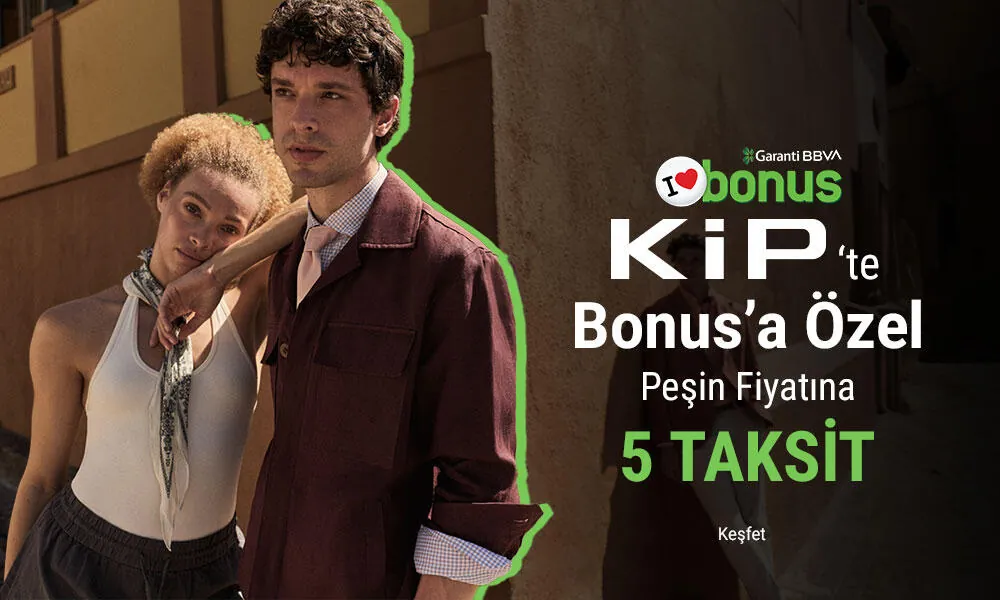 Garanti Bonus'a Özel 5 Taksit Avantajı!