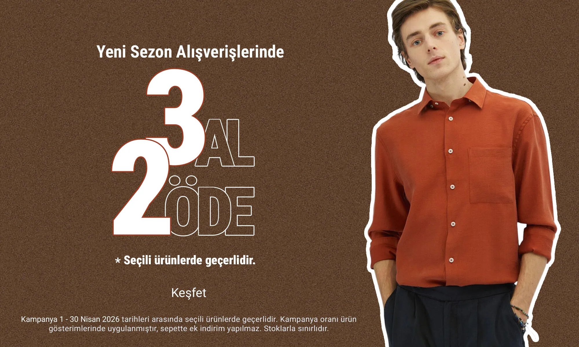 Sezon Ürünlerinde 3 Al 2 Öde!