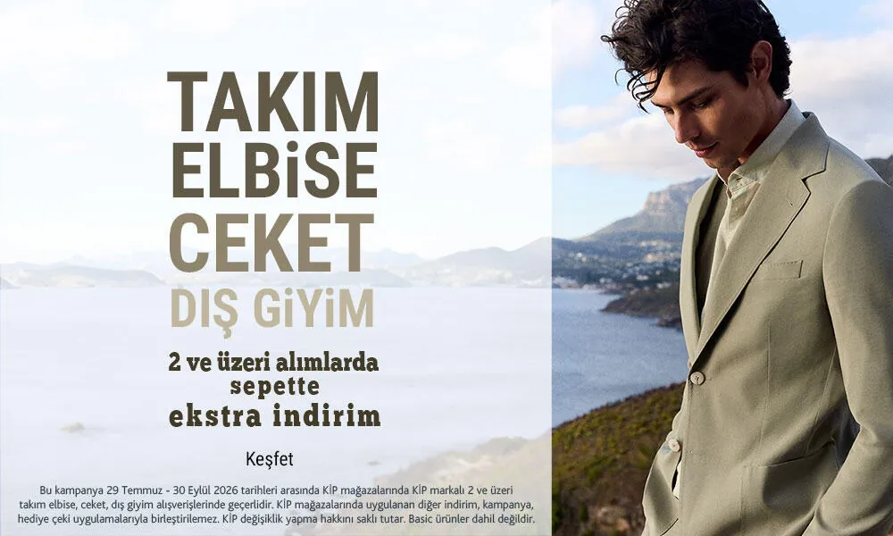 2 ve Üzeri Alımda Takım Elbise - Ceket - Dış Giyim'de Sepette Eksta İndirim