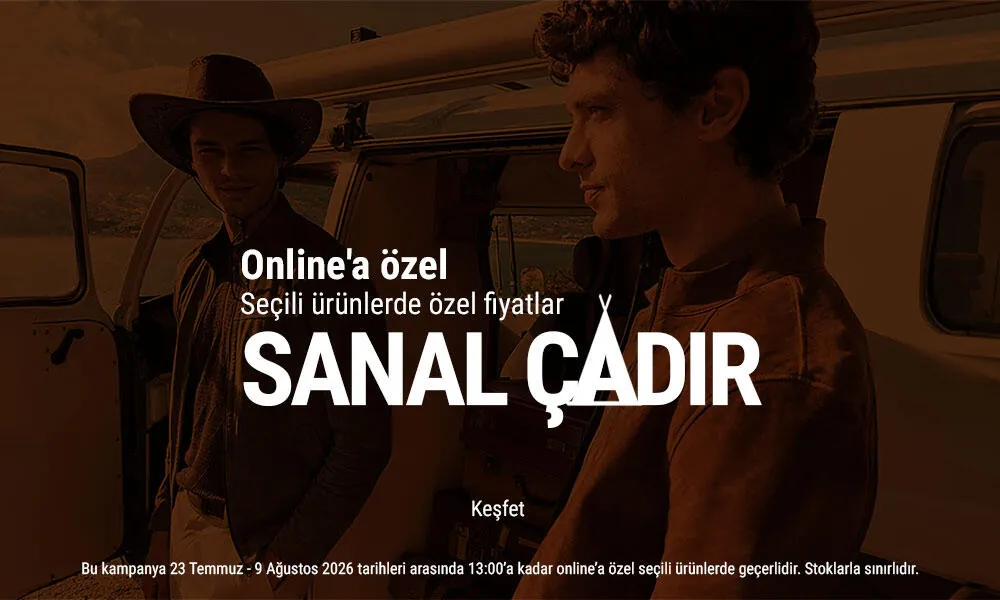 Sanal Çadır! Seçili Outlet Ürünlerde İndirim Fırsatları