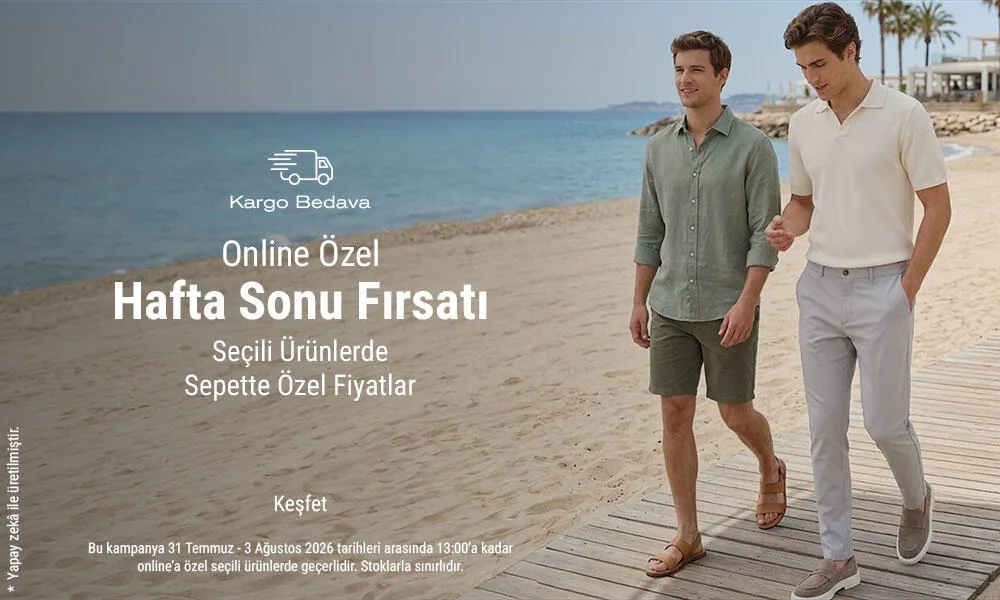 Hafta Sonu Özel İndirimler!