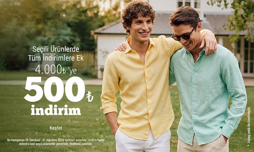 Seçili Ürünlerde Tüm İndirimlere Ek 4.000 TL'ye 500 TL İndirim!