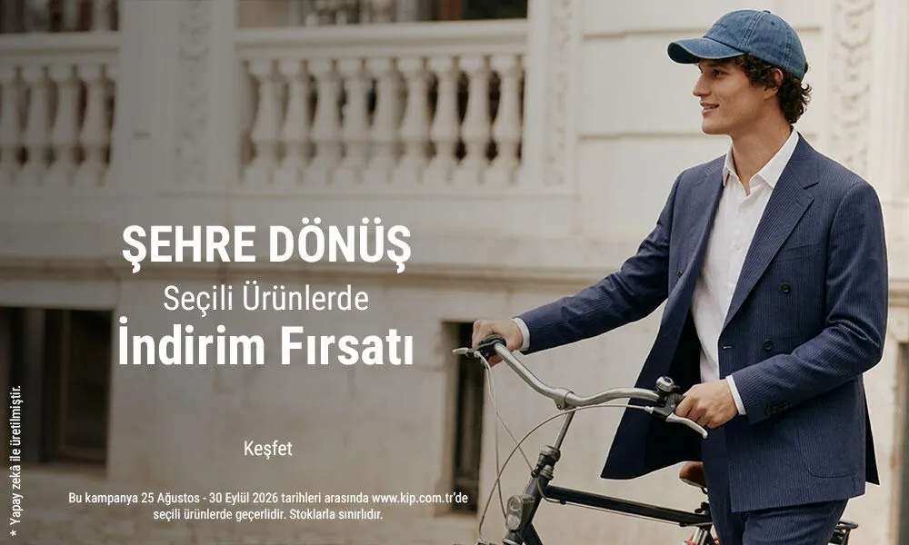Şehre Dönüş! Seçili Ürünlerde İndirim Fırsatı!
