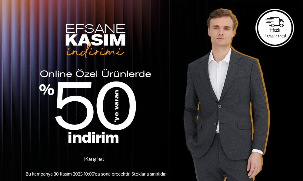 Online Özel Ürünlerde %50'ye Varan İndirim!