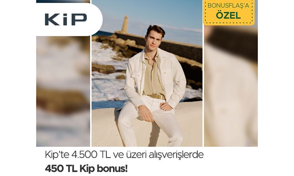 450 TL KİP Bonus Hediye!