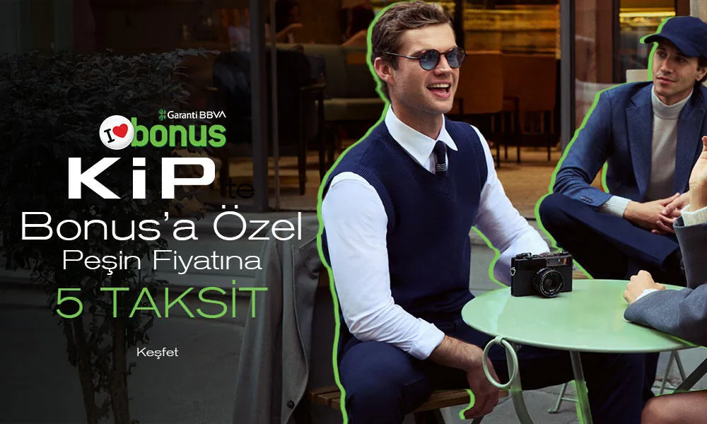 Garanti Bonus'a Özel 5 Taksit Avantajı!