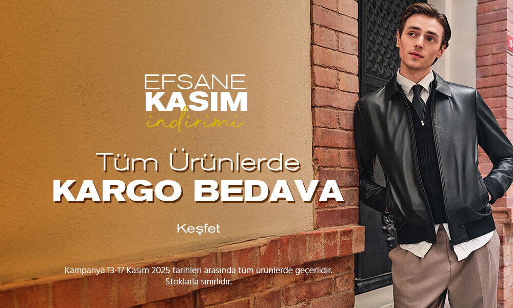 Efsane Kasım İndirimi Kargo Bedava!