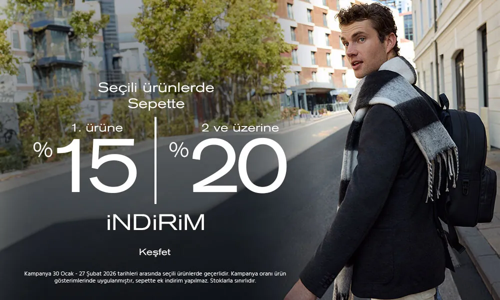 Outlet Ürünlerde %15 İndirim!
