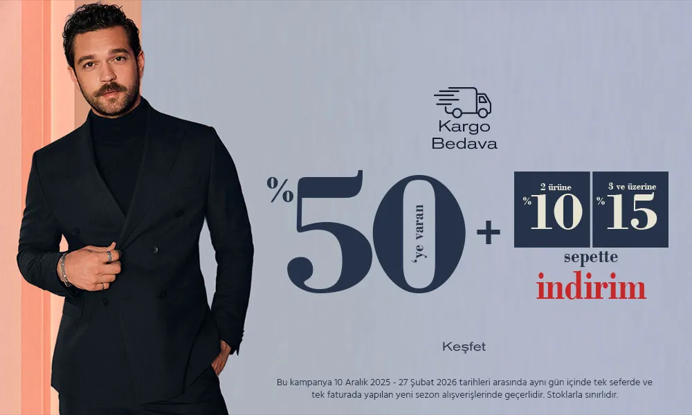 Yeni Sezonda %50'ye Varan İndirime Ek Özel Fiyatlar!