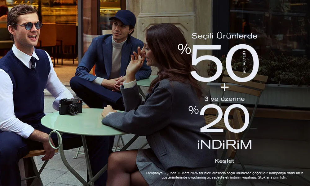 Yeni Sezonda %50'ye Varan İndirime Ek Özel Fiyatlar!