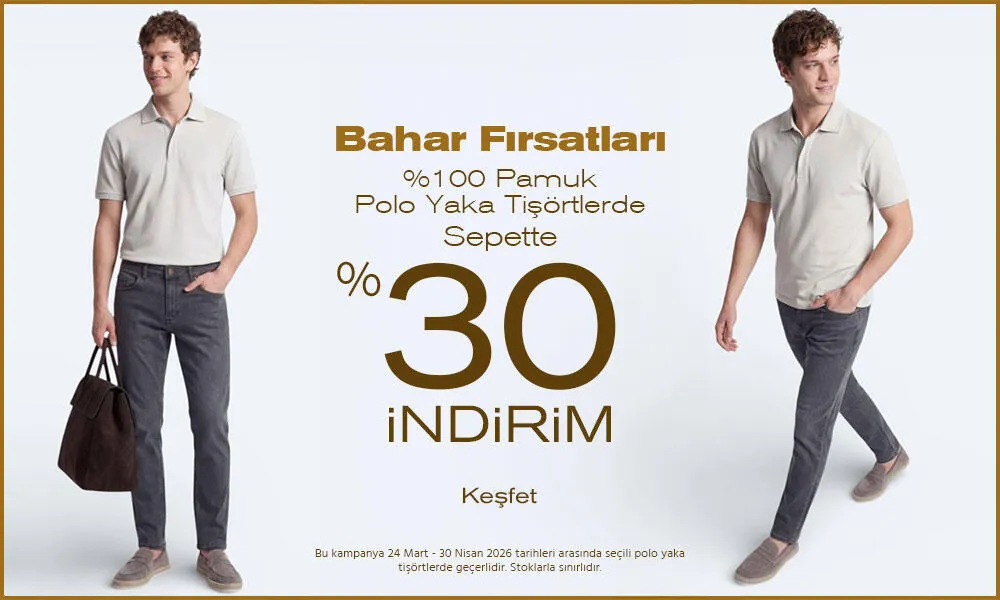 Polo Pike Tişörtlerde %30 İndirim!