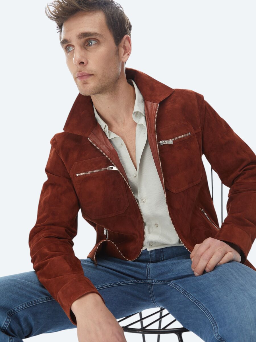 Açık Haki Regular Fit Uzun Dokuma Casual Gömlek - 3