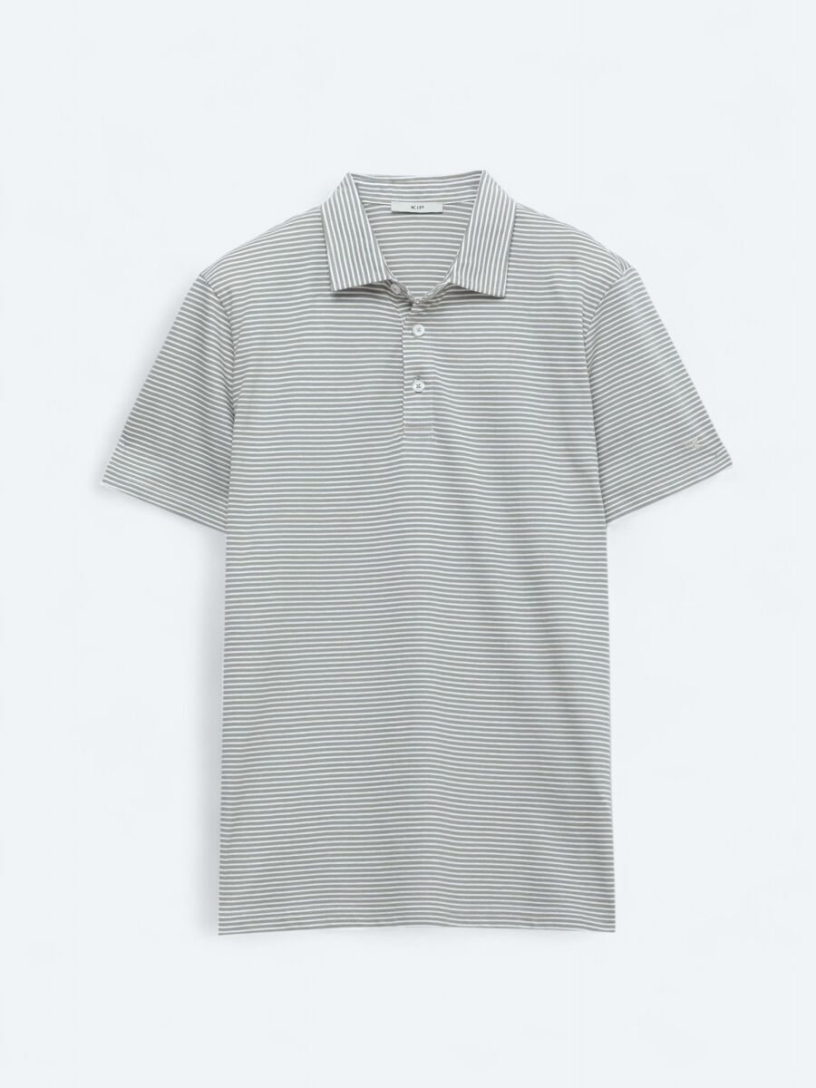 Açık Kahve Polo Yaka %100 Pamuk T-Shirt - 7