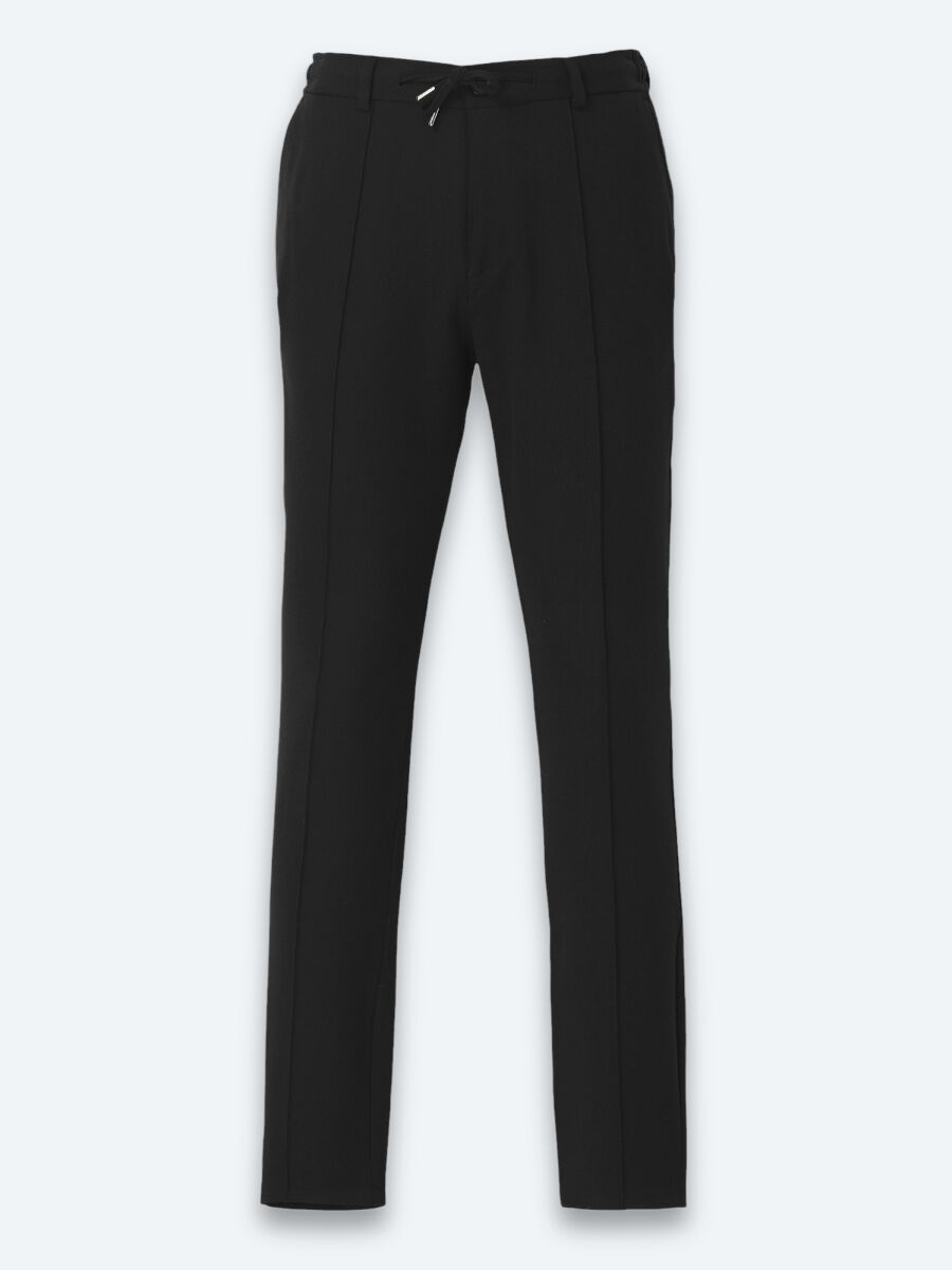 Antrasit Dokuma Jogging Fit Casual Pantolon - 6