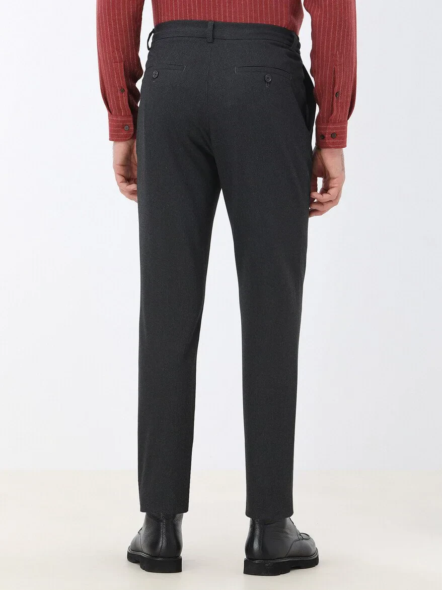 Antrasit Dokuma Jogging Fit Casual Pantolon - 5