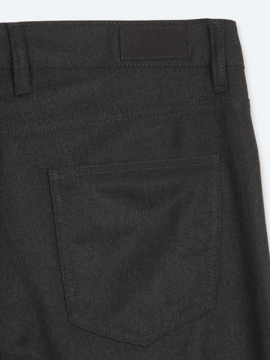 Antrasit Dokuma Regular Fit Spor Pantolon - 9