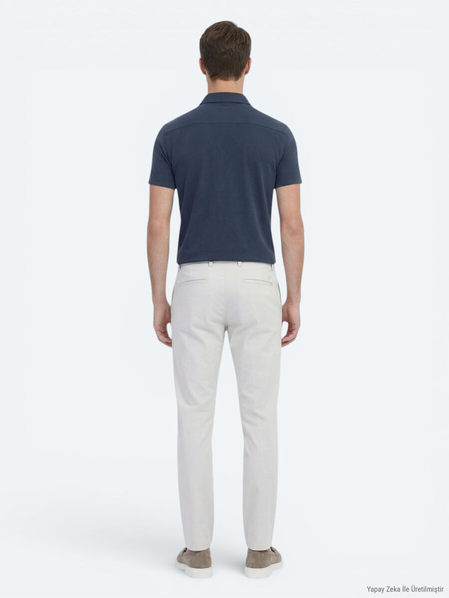 Antrasit Düz Regular Fit Kısa Casual Gömlek - 5