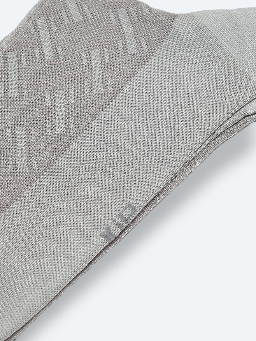 Beige %80 Pamuk ,%20 Polyamid Socks - 2