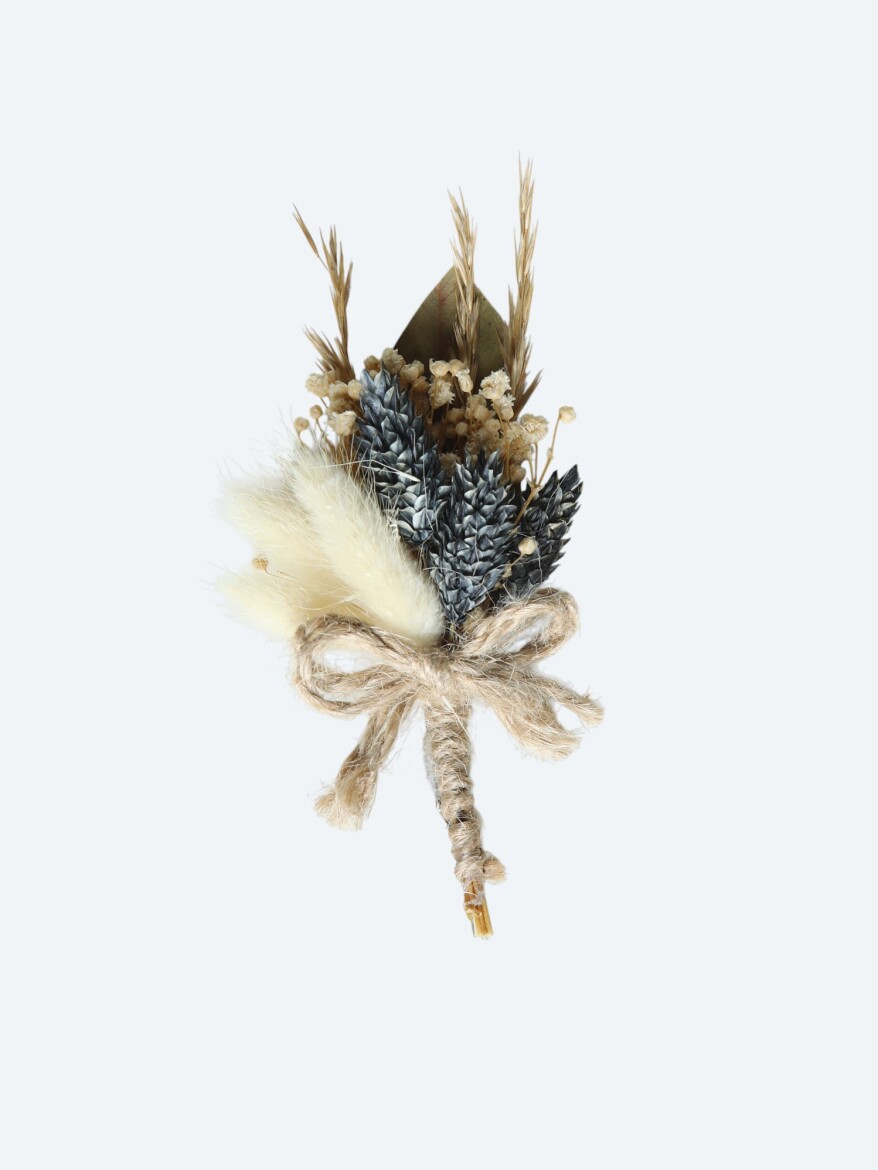 Beige Collar Flower - KİP