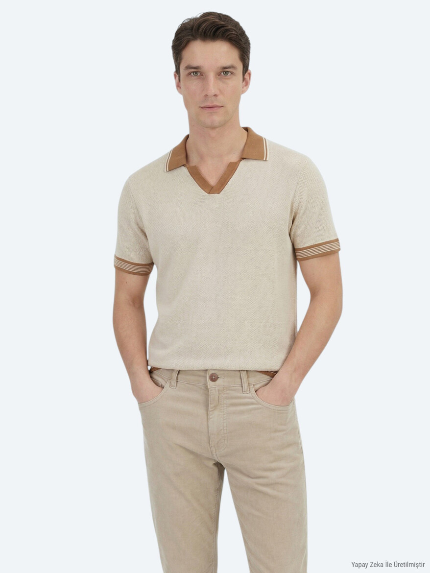 Beige Knitwear - 3