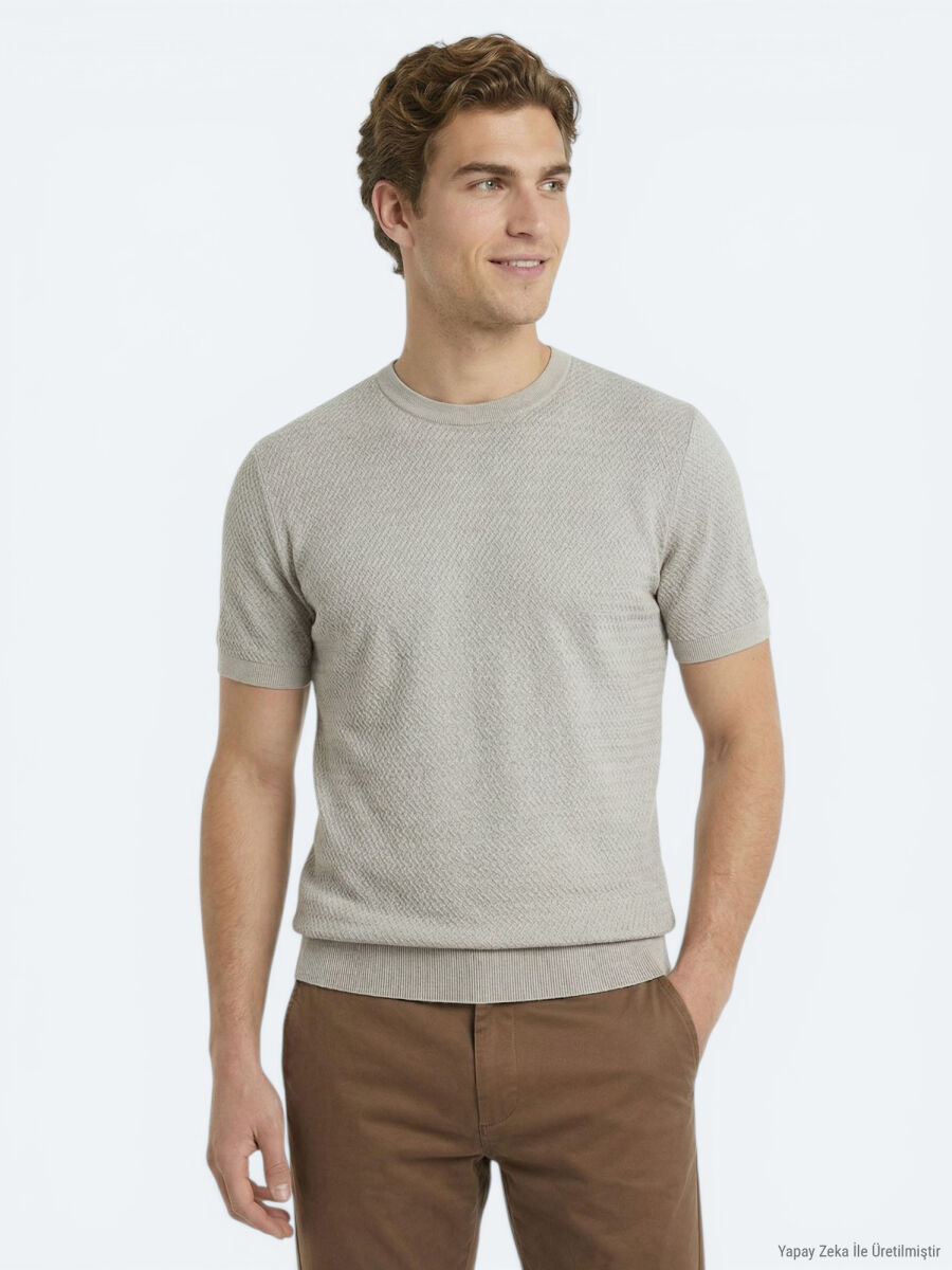 Beige Knitwear - 1