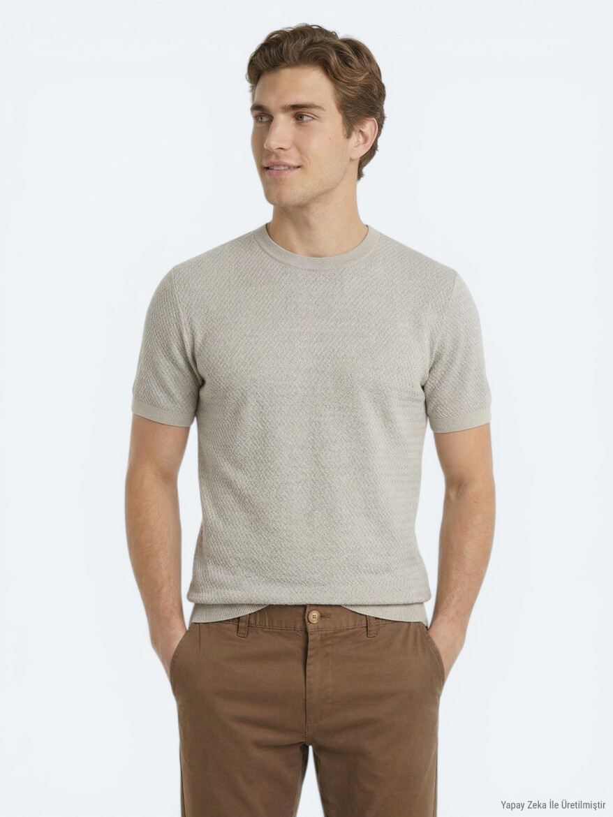 Beige Knitwear - 3