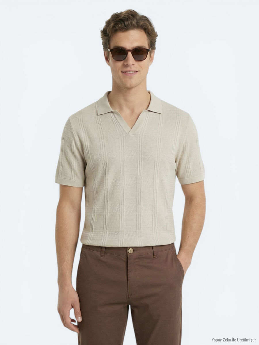 Beige Knitwear - 1