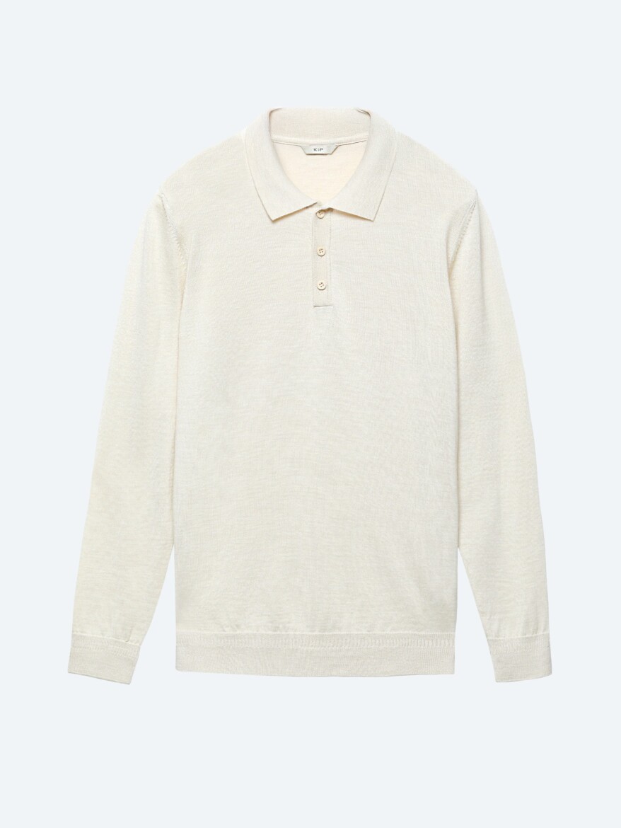 Beige Knitwear Sweatshirt 