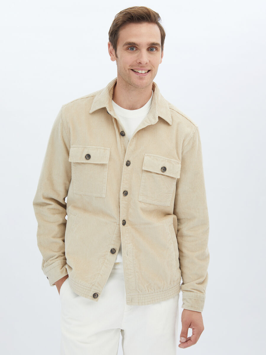 Beige Overshirt - 3