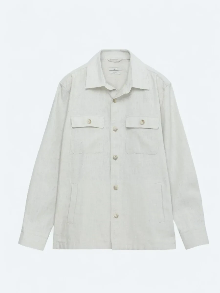 Beige Overshirt - 8