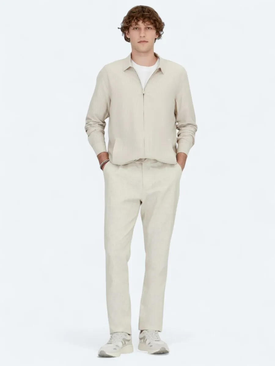 Beige Overshirt - 2