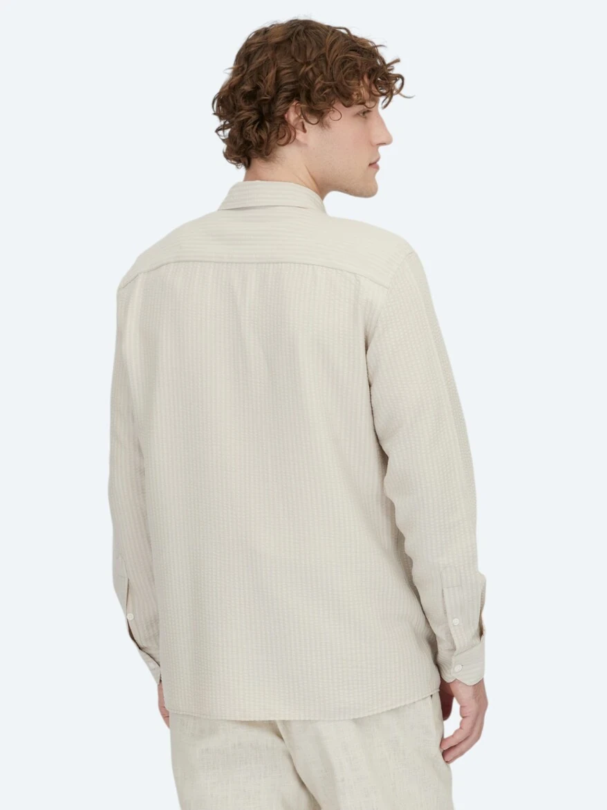 Beige Overshirt 