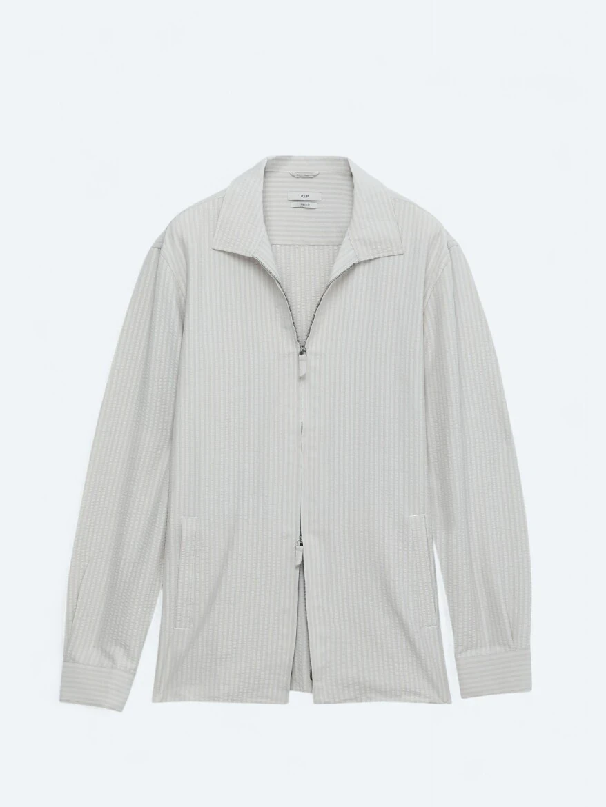 Beige Overshirt - 5