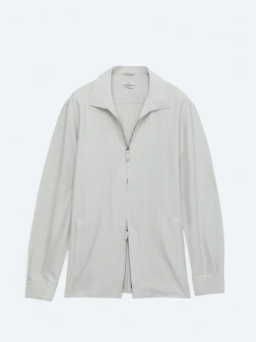 Beige Overshirt - 5