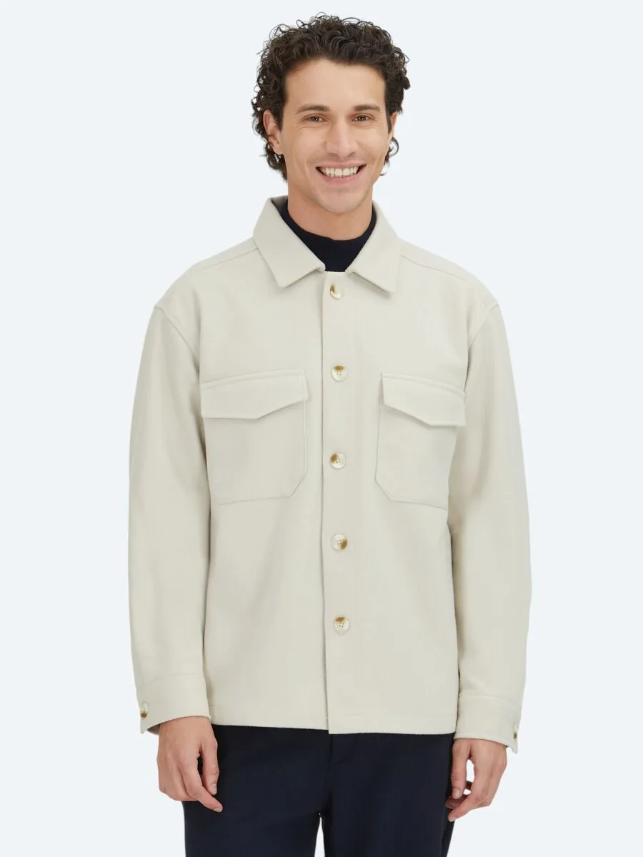 Beige Overshirt - 1