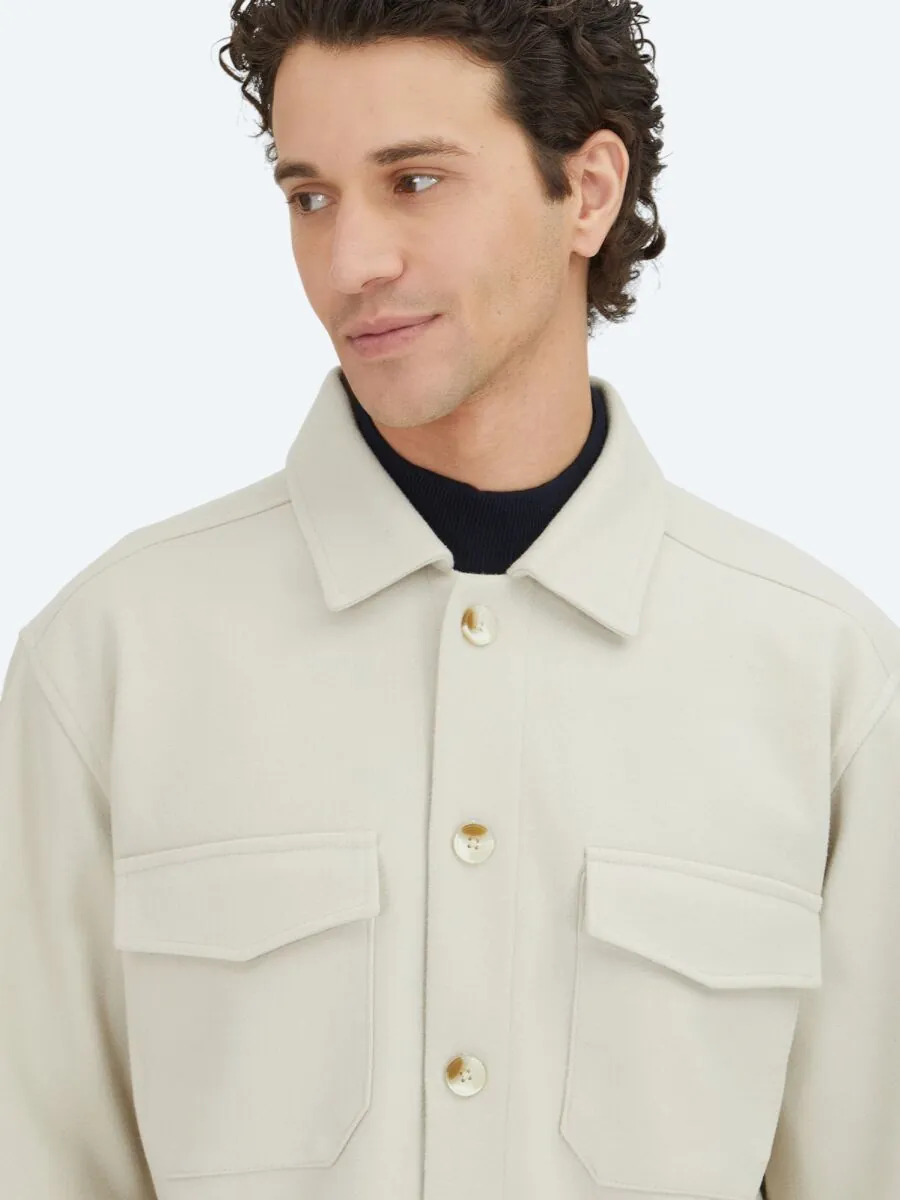 Beige Overshirt - 4