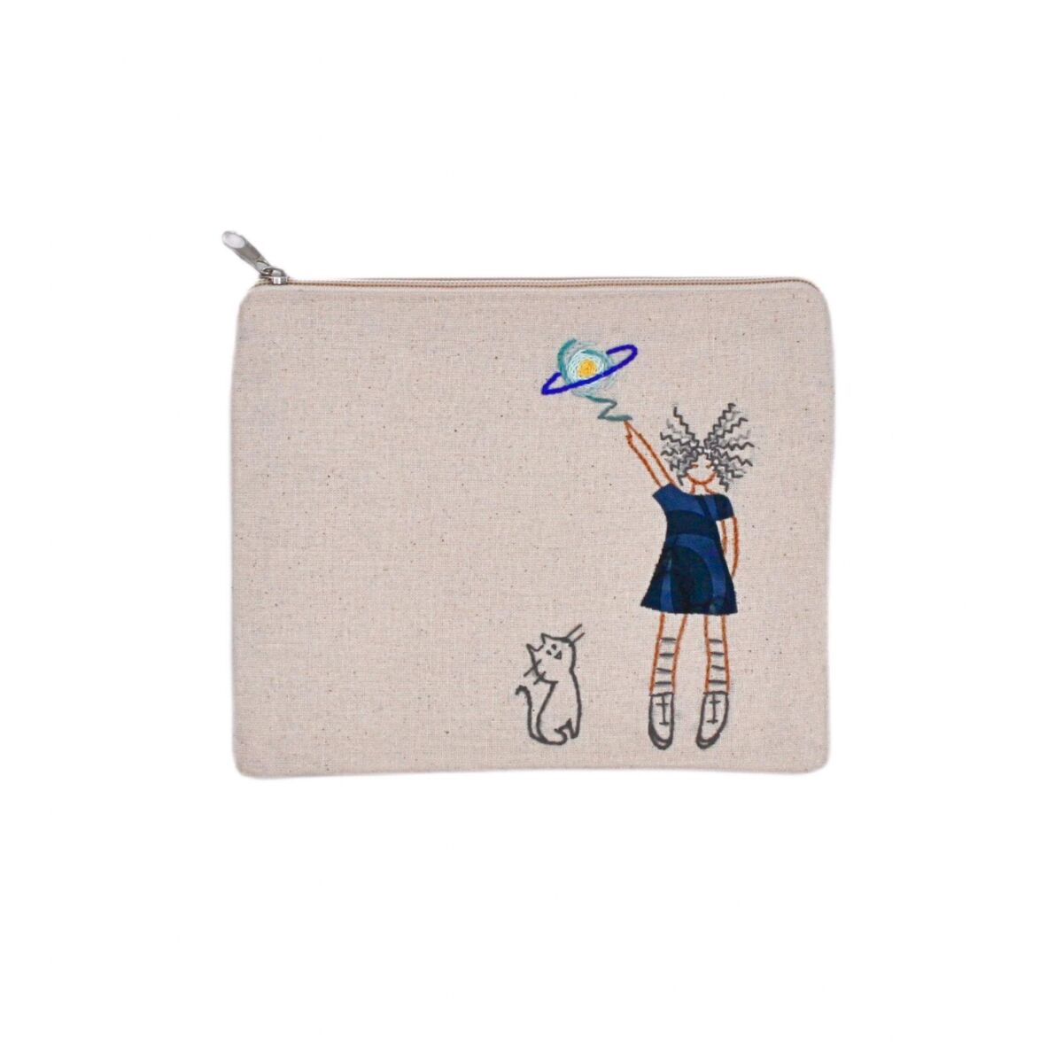 Beige Weaving Bag - 1