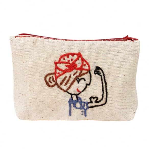 Beige Weaving Bag - 1