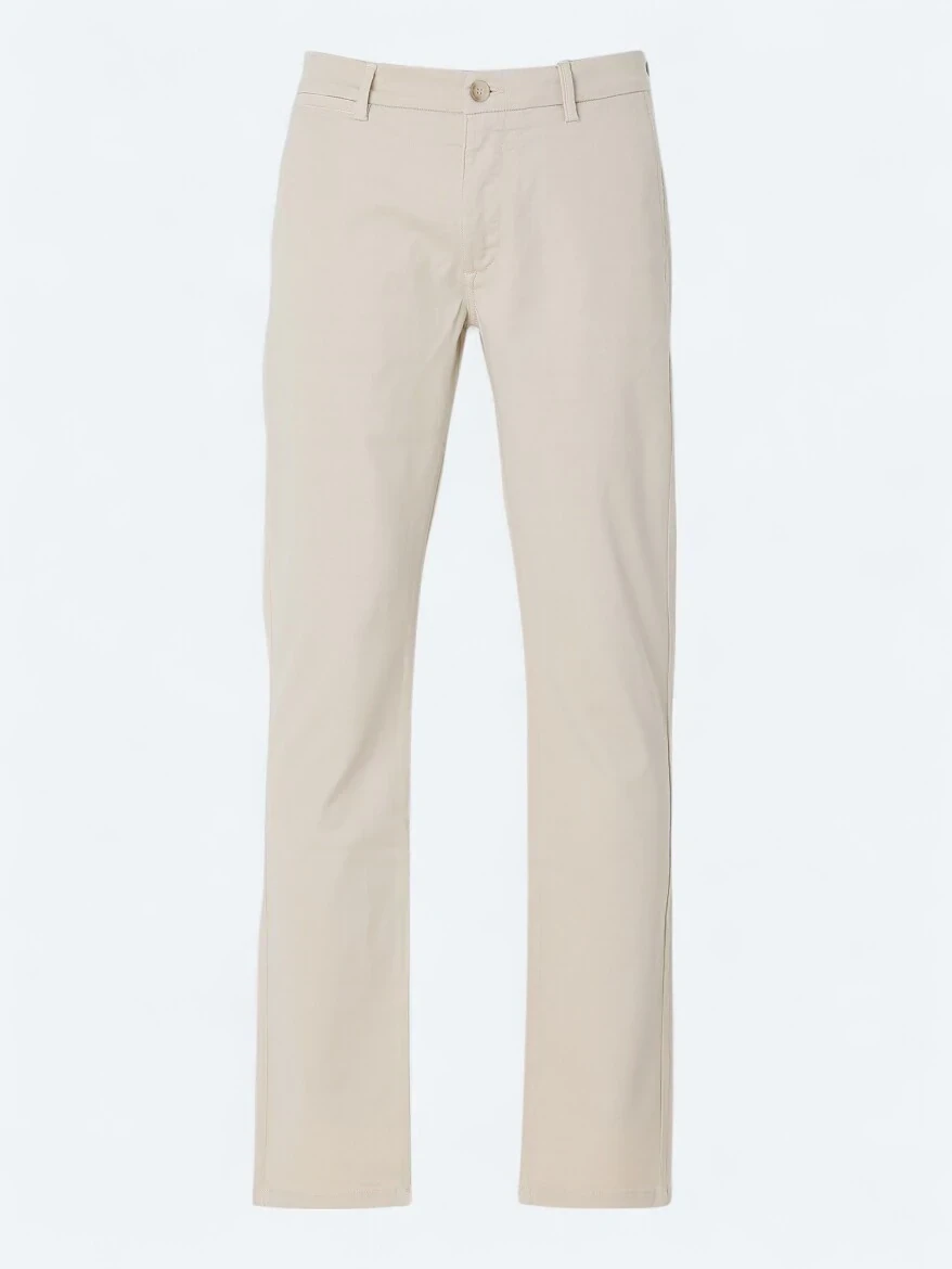 Bej Dokuma Jogging Fit Casual Pantolon - 5