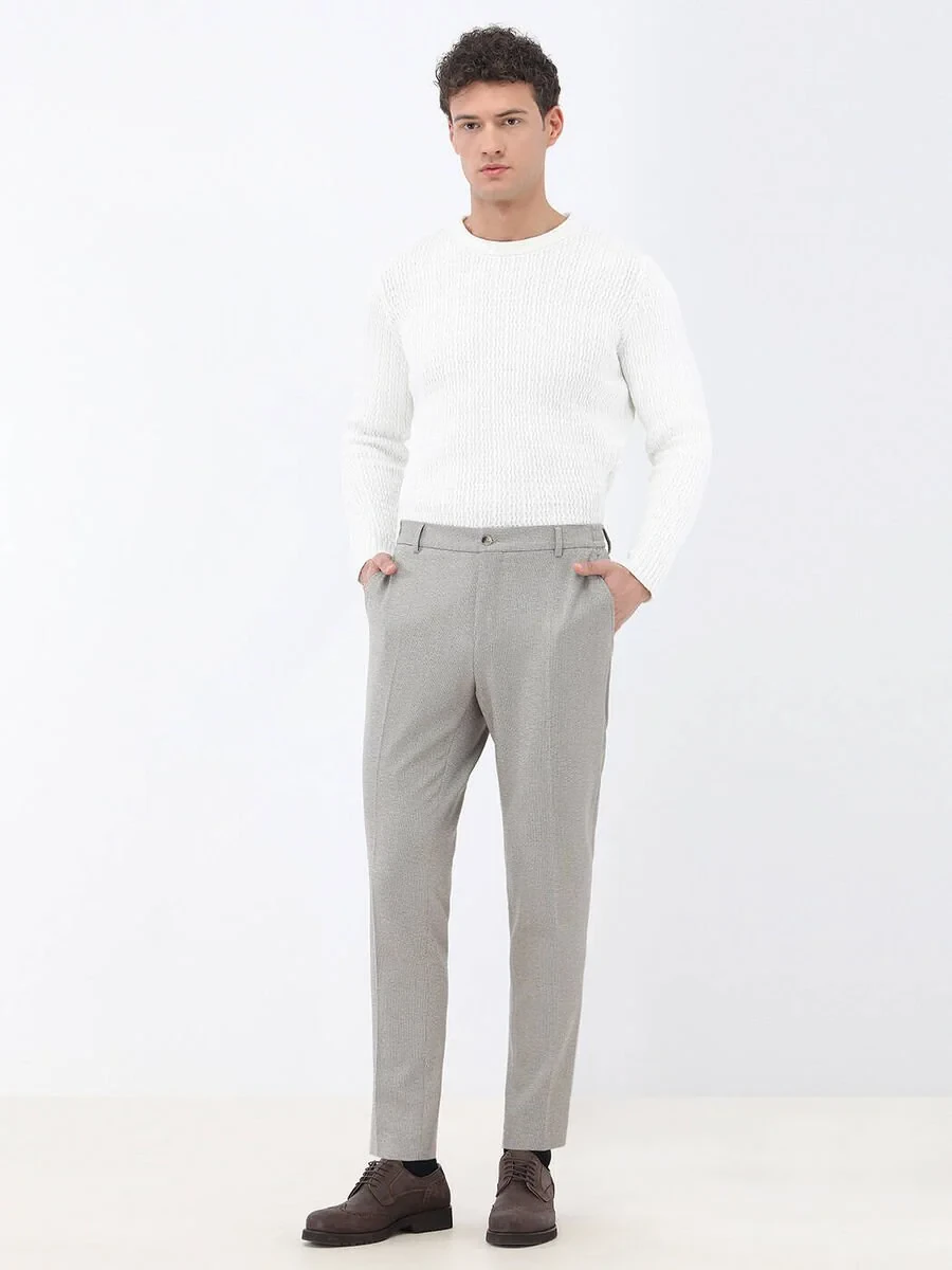 Bej Mikro Slim Fit Takım Elbise - 5