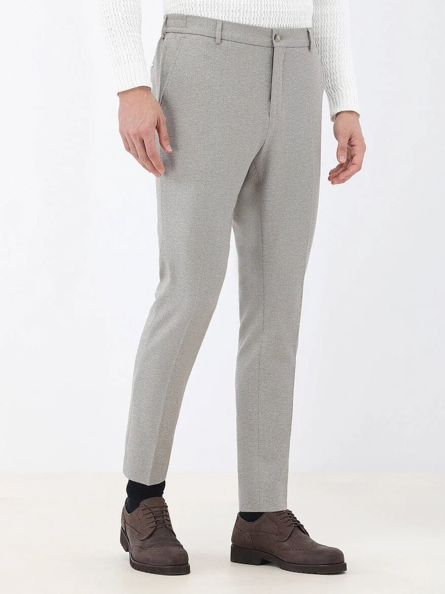 Bej Mikro Slim Fit Takım Elbise - 6