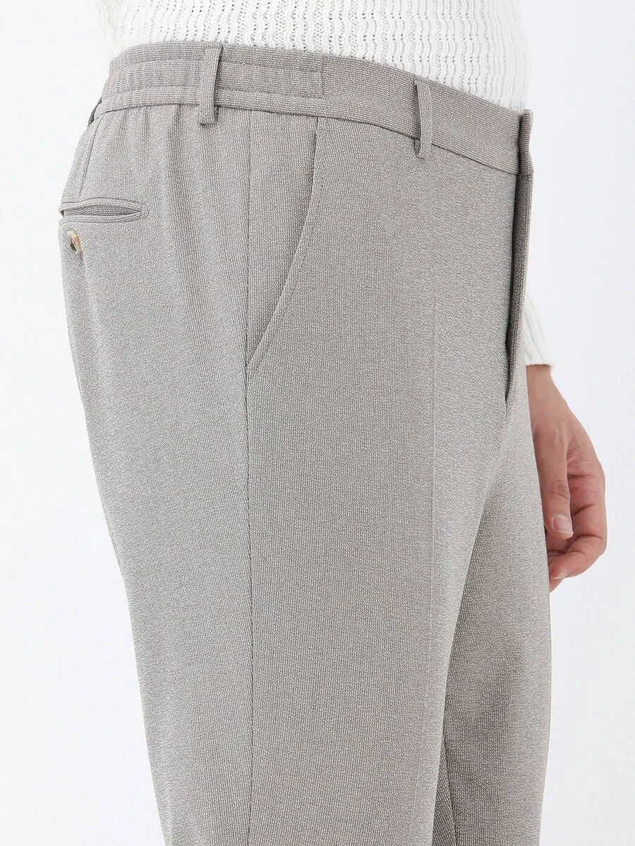 Bej Mikro Slim Fit Takım Elbise - 9