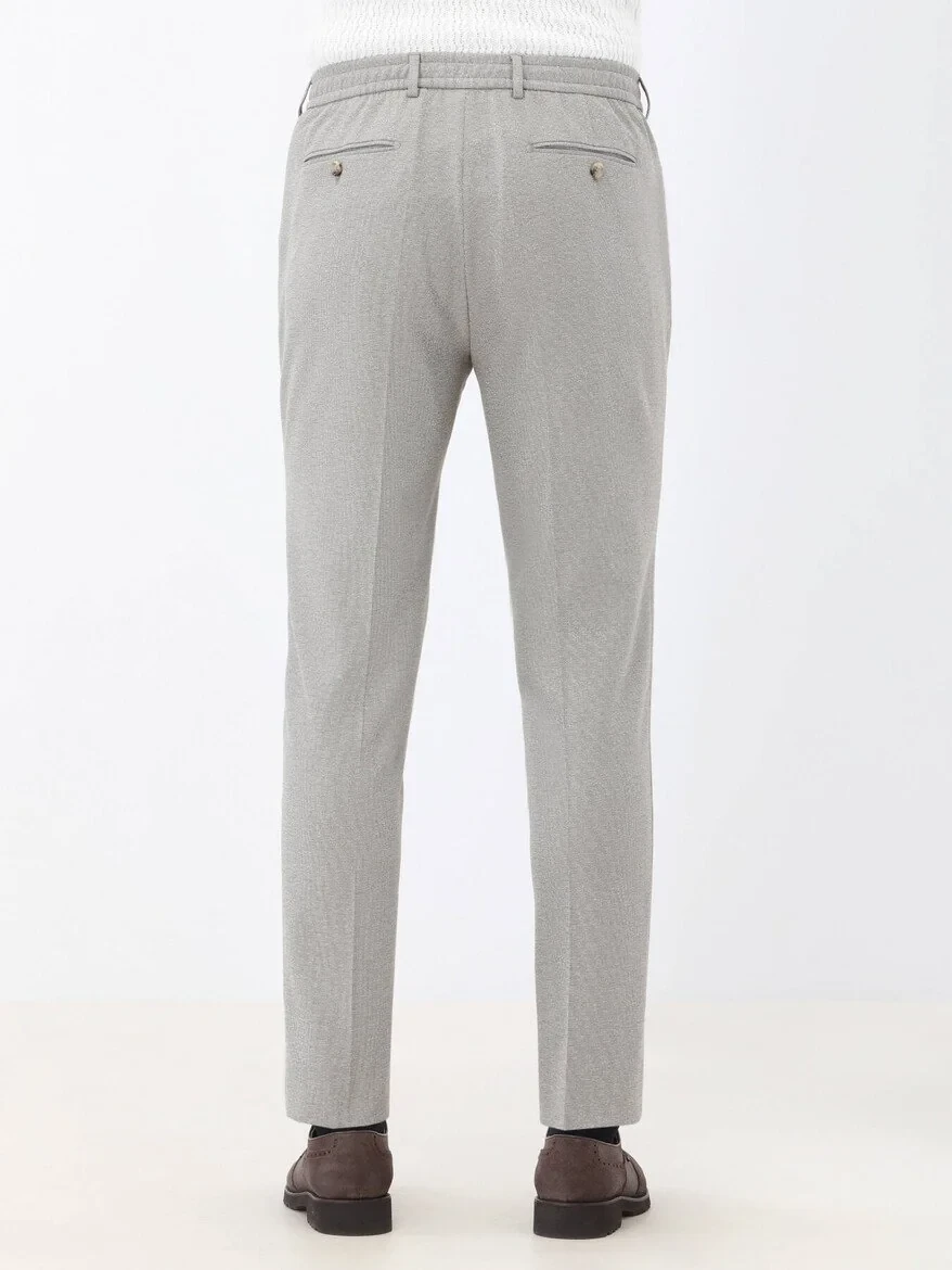 Bej Mikro Slim Fit Takım Elbise - 12